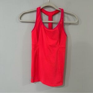Athleta Vibrant Hot Pink Fitted Sports Athletic Tank Top Women’s Size XS